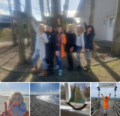 Teilnehmer einer Detox Week an der Ostsee