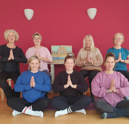 Yoga Kurs während der Detox Week